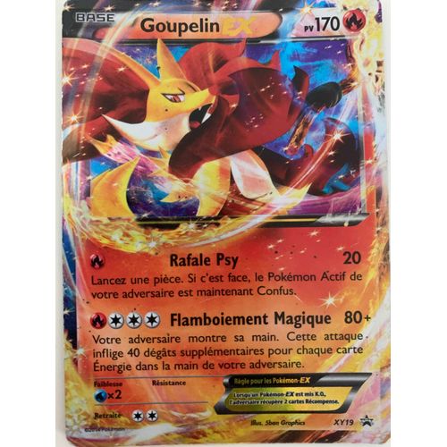 Goupelin Ex Xy19 Holo Set Promo Black Star X&y Fr