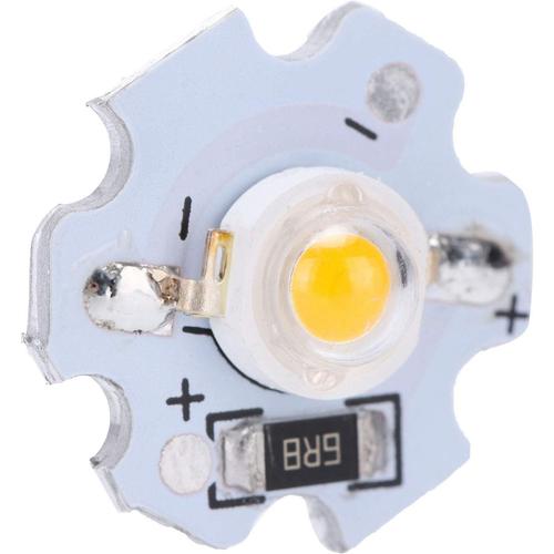 1w 5v Led Chip Bulb Light Beads Super Bright High Power Lamp Beads (25-Pack) (Jaune)