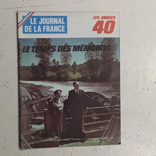 Le Journal De La France Les Années 40