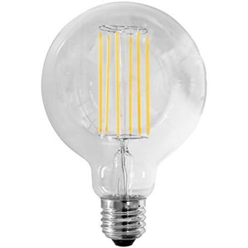 Alcapower Ampoule Globe Edison Style Vintage À Filament Led 10 W (Équivalent À 94 W), 1400 Lm, Ø 125 X 175 Mm, Angle De Diffusion De 360°, Blanc Naturel, 4000 K