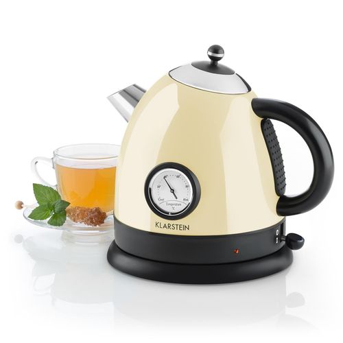 Klarstein Aquavita Bouilloire 1,5l 2200w ?Crème