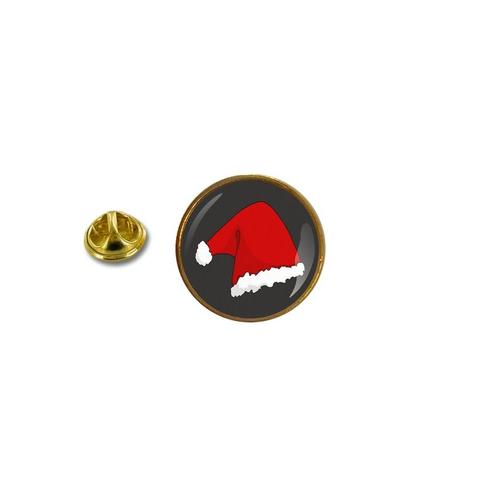 Pins Pin Badge Pin's Metal Avec Pince Papillon Bonnet Pere Noel