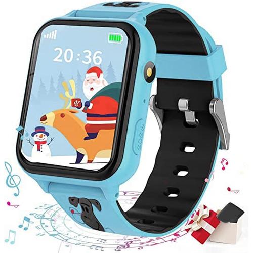 Montre Intelligente Pour Enfants 2g Gsm Montre Intelligente Avec Écran Tactile Couleur Ips Hd De 1,54 Pouces Pour Passer Des Appels Téléphoniques Alertes Sos Prendre Des Photos