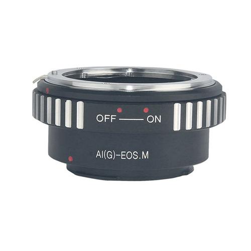 AIG-EOSM D/S Bague D'adaptation D'objectif Lentille De Haute Qualité Bague D'adaptation Pour Nikon G-Tête D/S Lentilles