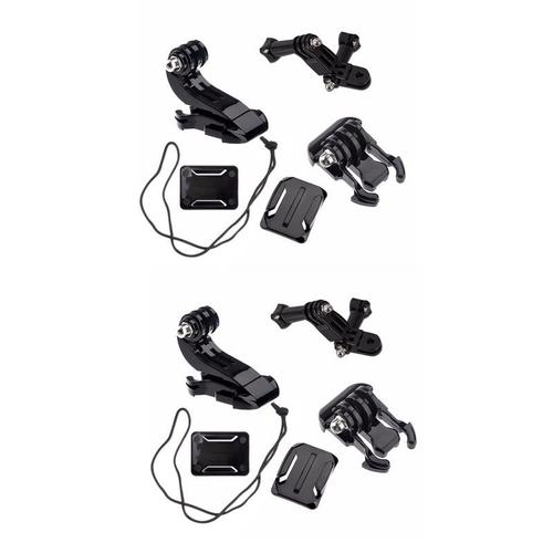 Ensemble d'accessoires de caméra d'action pour Gopro Hero 5 3 4 Xiaomi Yi 4K SJCAM SJ4000 Kits de sangle de poitrine à montage de Base