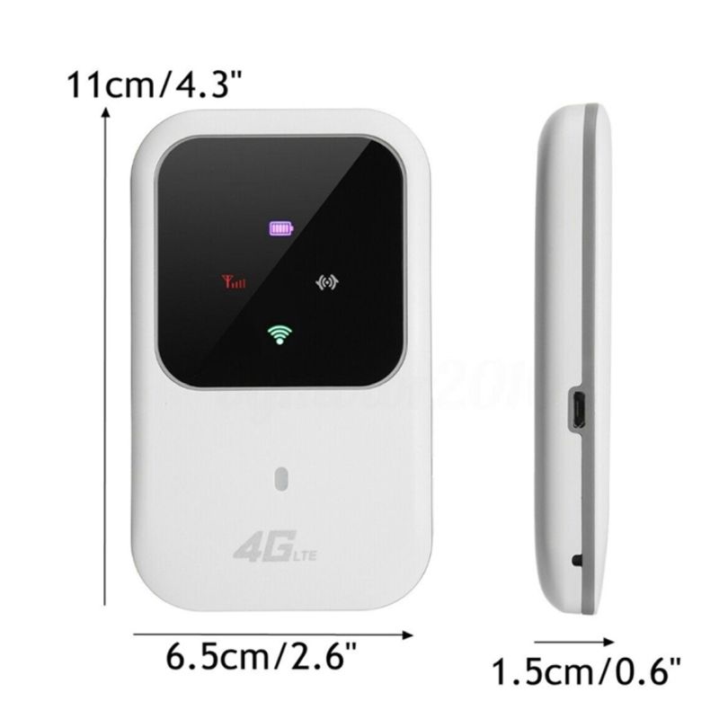Routeur Internet sans fil Portable 4G LTE, 100Mbps, pour voi... - 2