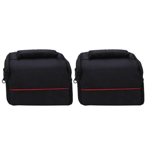 2X Numérique Étui Appareil Photo Sac Pour Canon G7X Mark Ii G9X Sx430 Sx420 Eos M10 M50 -Nikon Coolpix B700 B500 P610S P610 P530