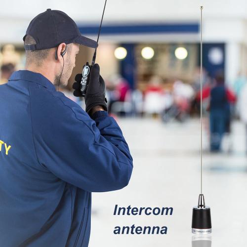 Antenne Talkie-Walperforée Pour Autoradio, Bande De Touristes, Vhf, Uhf, 100w, Antenne Aérienne De Voiture, 144 Mhz, 430mhz, Remplacement À Gain Élevé, Accessoires Automobiles