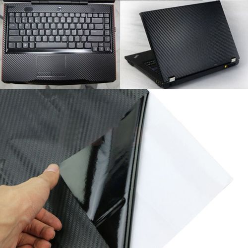 Autocollant 3D en fibre de carbone pour ordinateur portable 17 pouces