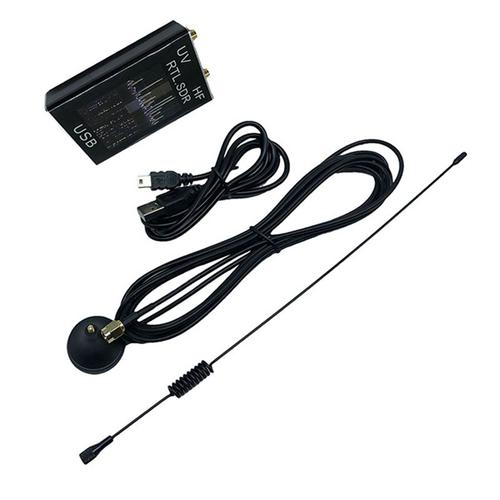 Récepteur Radio 100Khz-1.7Ghz UV HF RTL-SDR, Tuner USB RTLSDR avec récepteur RTL2832U R820T2 RTL SDR