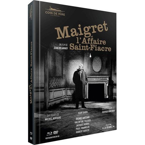 Maigret Et L'affaire Saint-Fiacre - Édition Mediabook Limitée Et Numérotée - Blu-Ray + Dvd + Livret -