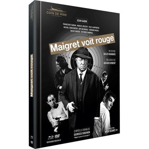 Maigret Voit Rouge - Édition Mediabook Limitée Et Numérotée - Blu-Ray + Dvd + Livret -