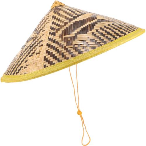 chapeau de paille chapeau de costume de samouraï chapeau de riz bonnet enfants toque enfant Chapeaux robes chapeau anti-pluie bonnets de pluie bambou Vêtements Asie
