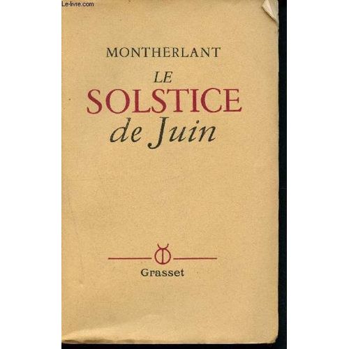 Le Solstice De Juin