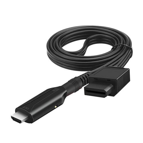 Câble Wii Vers Hdmi, Convertisseur Wii Vers Hdmi Connecteur Vidéo Audio Hd Câble Adaptateur 720p/1080p Compatible Avec Nintendo Wii, Tv, Moniteur, Projecteur