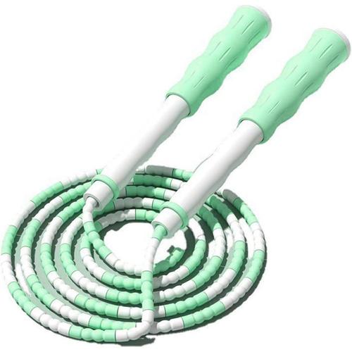 Corde À Sauter Pour Enfants, Longueur Réglable, Corde À Sauter Segmentée Et Démêlée En Perles Souples, Corde À Sauter Flexible En Plastique Pp Pour Enfants Et Étudiants