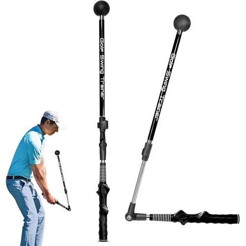 Entrainement Au Swing, Golf Swing Trainer Pliable Rétractable Guide D'entraînement De Swing De Golf Correcteur De Posture Pour Débutants Professionnels