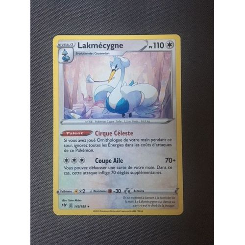 (691) Lakmécygne 149/189 Pokemon