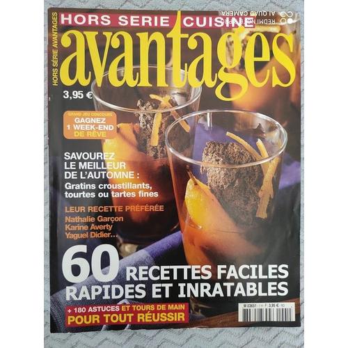 Avantages Cuisine Hors Série Recttes Faciles