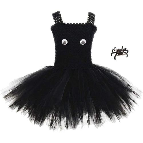 Halloween Filles Tutu Jupe Araignée Brattes Bébé Filles Halloween Costume Cosplay Robe Performance Robe Pour Halloween Faveur Cadeaux