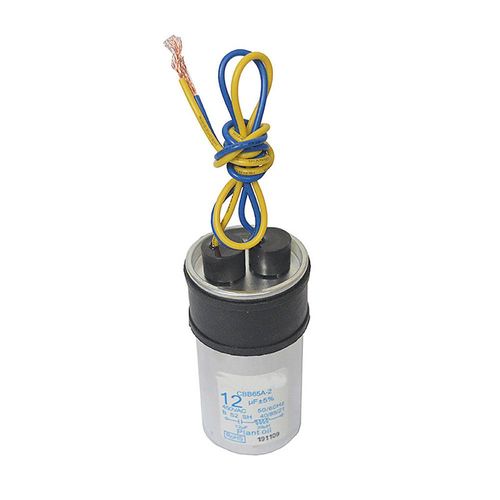 Condensateur de démarrage en aluminium haute fréquence 12UF, faible impédance, pour pièce de réparation de Machine à laver