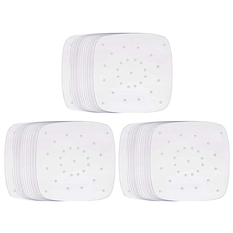 Doublures en papier parchemin pour friteuse à Air (9x9 pouces), 300 pièces, grand Compatible pour four à Air Xxl , Nuwave Brio, chef cuisinier