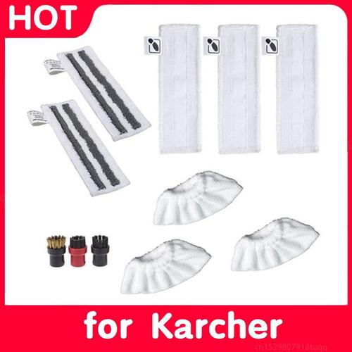 Nettoyeur vapeur pour Karcher SC2 SC3 SC4 SC5, buse de sol Wretraités, sacs d'aspirateur, vêtements, brosses rondes, pièces de rechange, 11 pièces