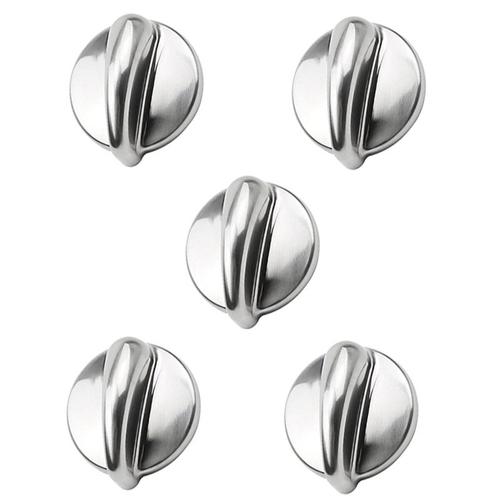 5Pcs WB03K10303 Brûleur de Surface de Contrôle Bouton Cuisinière Boutons Remplace WB03K10208, AH3486484, EA3486484, 1810427 Remplacement