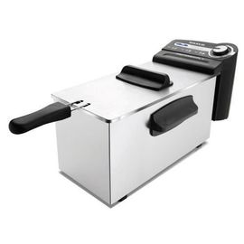 Friteuse Électrique À Résistance Immergée De 4l 2200w Gris