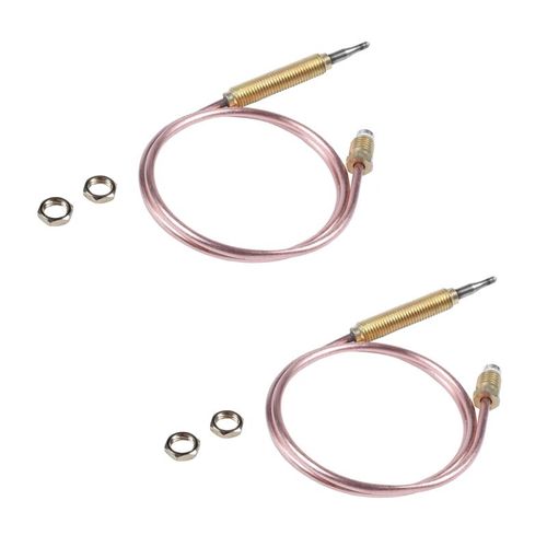 Tête et écrous de foyer à gaz, 2X M8X1, 600Mm, pour Thermocouple universel