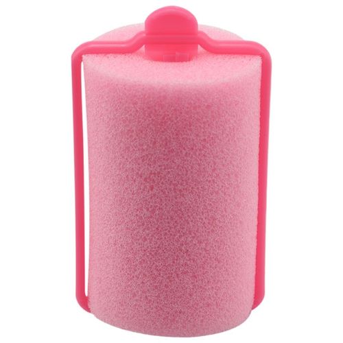 Rouleau Éponge En Mousse Douce Rose Foncé, 12 Pièces, Bigoudis, Outil De Coiffure 