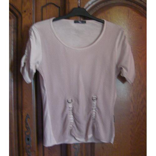 Top Beige Côte Anglaise - Taille 38/40