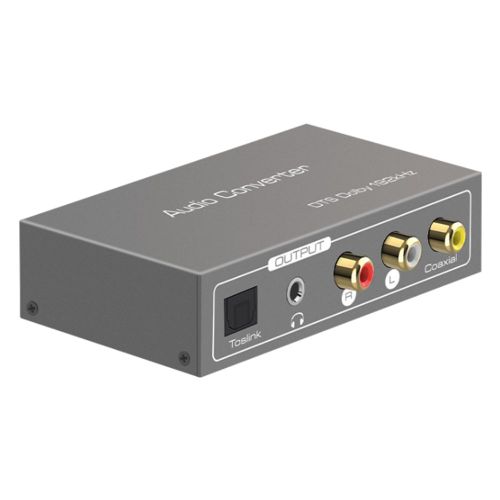 convertisseur Audio DAC 192Khz, Coaxial optique, Compatible HDMI, ARC à Coaxial, adaptateur Jack 3.5mm