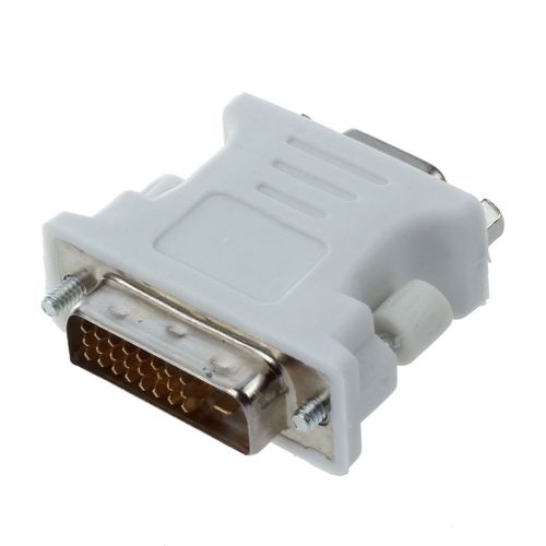 adaptateur DVI mâle (DVI - D 241) vers VGA femelle (15 broches)