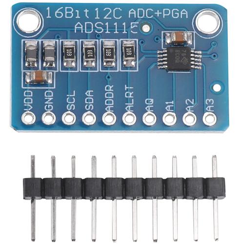 Convertisseur analogique-numérique ADS1115 16 bits, 6 pièces, Module convertisseur ADC avec amplificateur de Gain Programmable pour Raspberry Pi