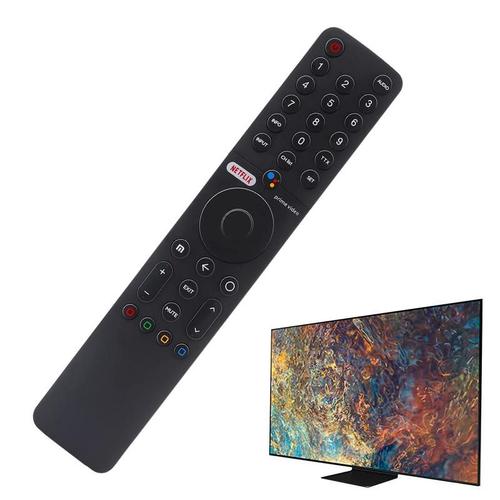 Télécommande Smart TV avec prise en charge vocale, appareil ménager, télécommande 4K, Google Assistant, Fire TV, contrôleur de remplacement