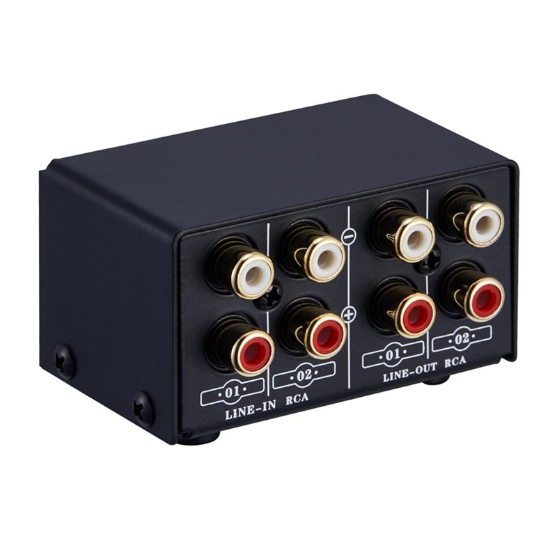 Slecteur de Signal Audio 2 en 2 sorties, commutateur, distr... - 3