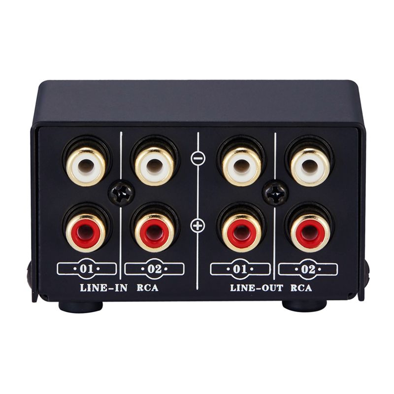 Slecteur de Signal Audio 2 en 2 sorties, commutateur, distr... - 4