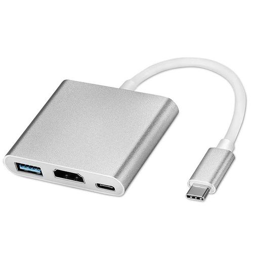 Convertisseur de câble adaptateur de Type C pour Apple USB-C AV numérique Multiport, adaptateur HDMI et USB, nouveau FW3