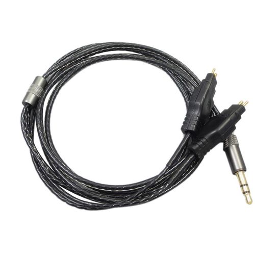 Câble o de remplacement pour écouteurs Sennheiser, Durable, 2M, pour hde14, HD650, HD600, HD580, HD25