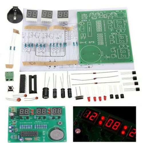 Horloge électronique numérique AT89C2051 à 6 affichage LED, Kit de bricolage, récepteur pour Flux Arduino