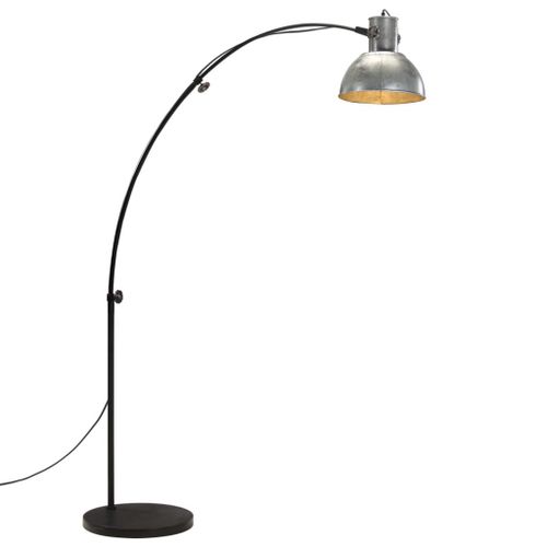 Vidaxl Lampadaire 25 W Argent Vintage 150 Cm E27