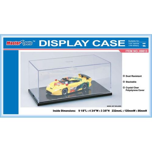 Vitrine Pour Maquettes Autos 1/24 120x232x86mm-Trumpeter