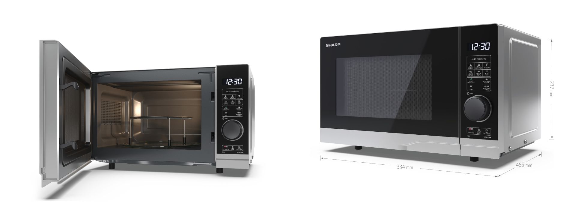 Micro-ondes + Gril SHARP YC-PG204AE-S image 1 | Rakuten