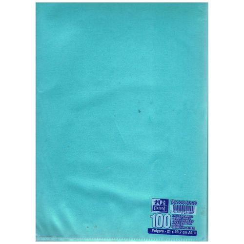 Protege-Documents, Couverture Souple Polypro, 100 Vues, Format A4