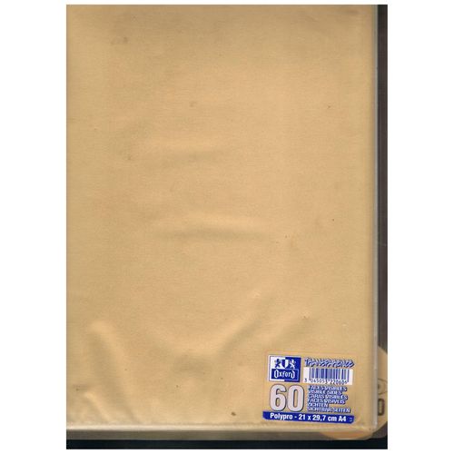 Protege-Document - Couverture Souple - Polypro - 60 Vues - Format A4