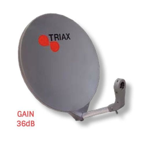PARABOLE FIBRE TRIAX DAP 611 60CM ANTHTRACITE