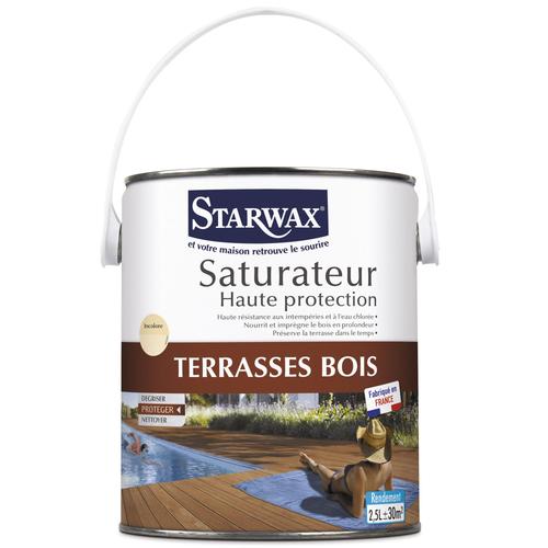 Protection terrasses bois Starwax - Bidon 2,5 l