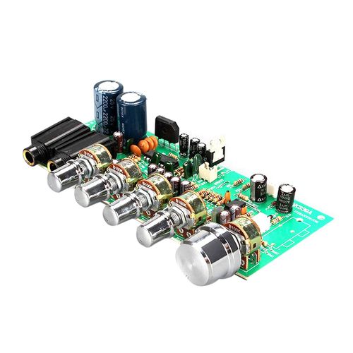 Panneau de tonalité amplificateur de Microphone numérique PT2399, panneau de préamplificateur de réverbération karaoké double AC12-15V