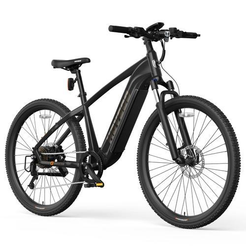 Hovsco Vélo Electrique Vtt Electrique Avec Batterie 36v 12.5ah Vélos Électriques 27.5 Pouces Pour Adultes - Gris